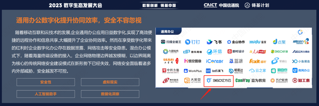 360亿方云入选信通院《高质量数字化转型产品及服务全景图》