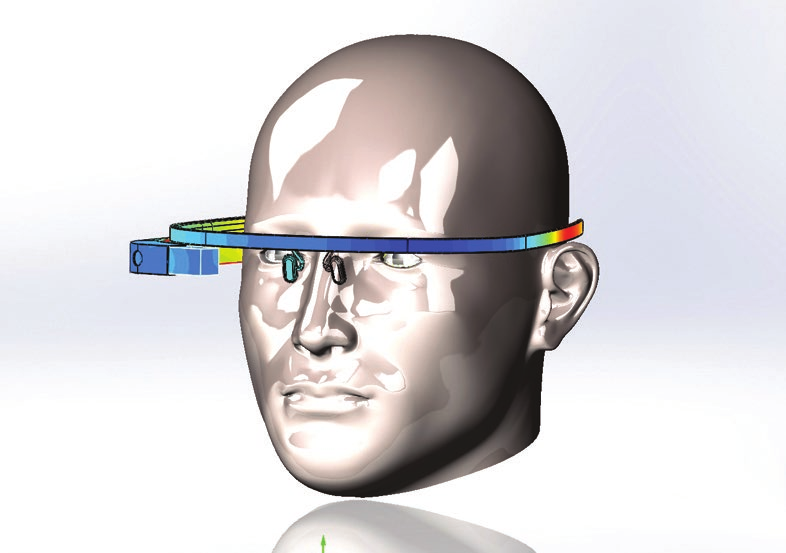 Simcenter Flotherm XT 用于谷歌眼镜热分析