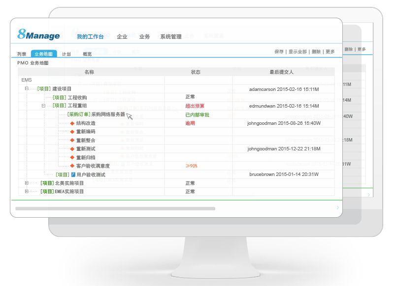 8Manage项目管理软件