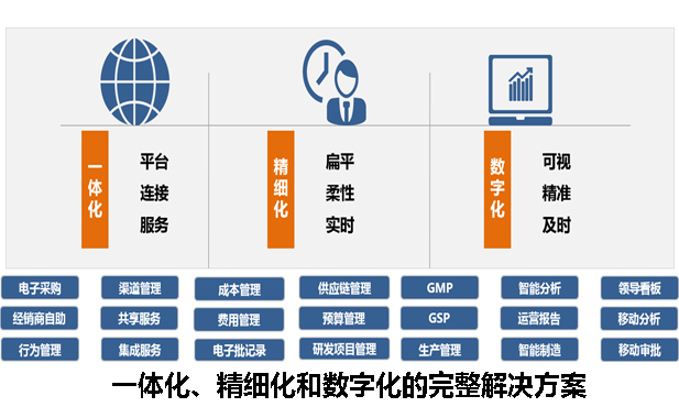 浪潮云ERP医药行业整体解决方案