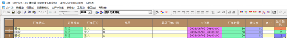 APS在注塑行业的应用