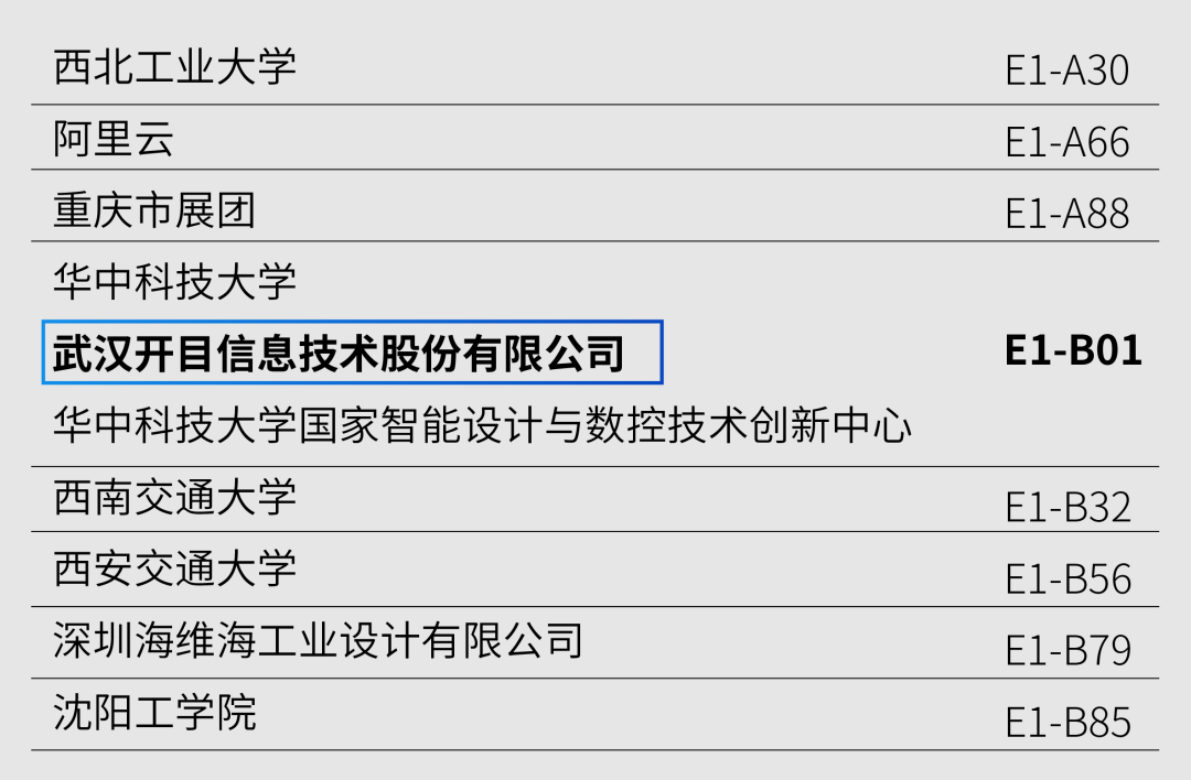 鎏金九月，盛会来袭！开目软件诚邀您相约中国国际装备制造业博览会！