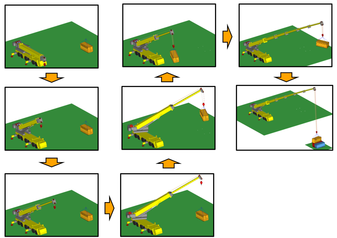 MBS技术专题丨模型分享：起重机作业过程仿真分析