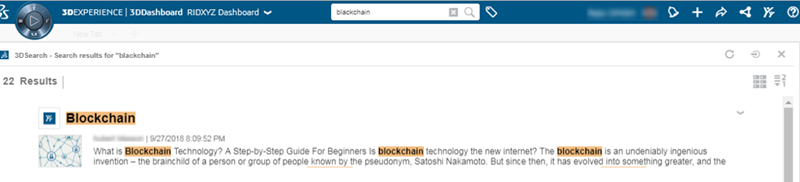 3DEXPERIENCE Platform软件教程-查看和管理搜索结果
