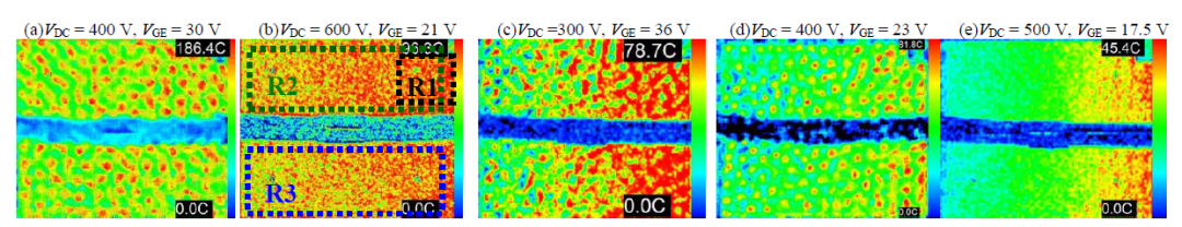 使用反射率热成像系统观察IGBTs中的Current Filaments现象