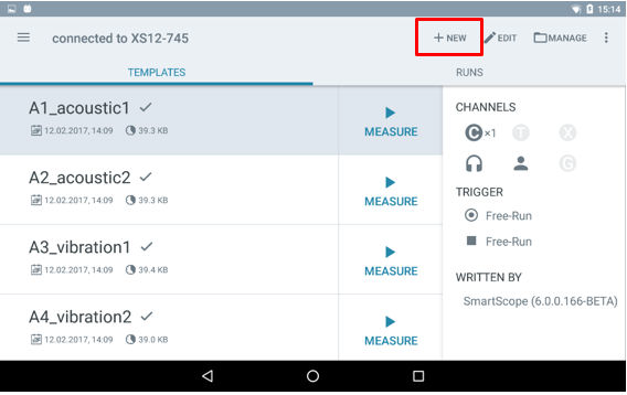 Simcenter Testlab Scope软件操作教程二：加载测量模板