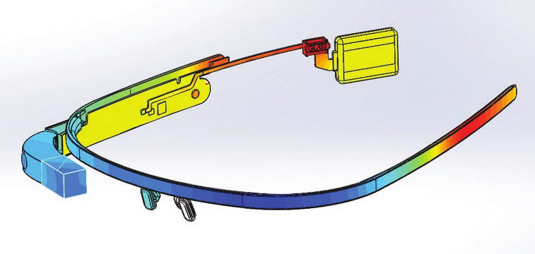 Simcenter Flotherm XT 用于谷歌眼镜热分析