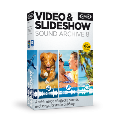 MAGIX Video & Slideshow Sound Archive 8