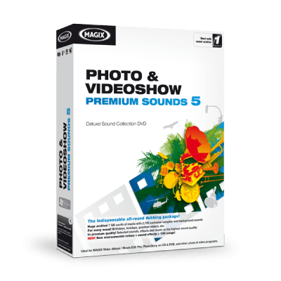 MAGIX Photo & Videoshow PREMIUM SOUNDS 5