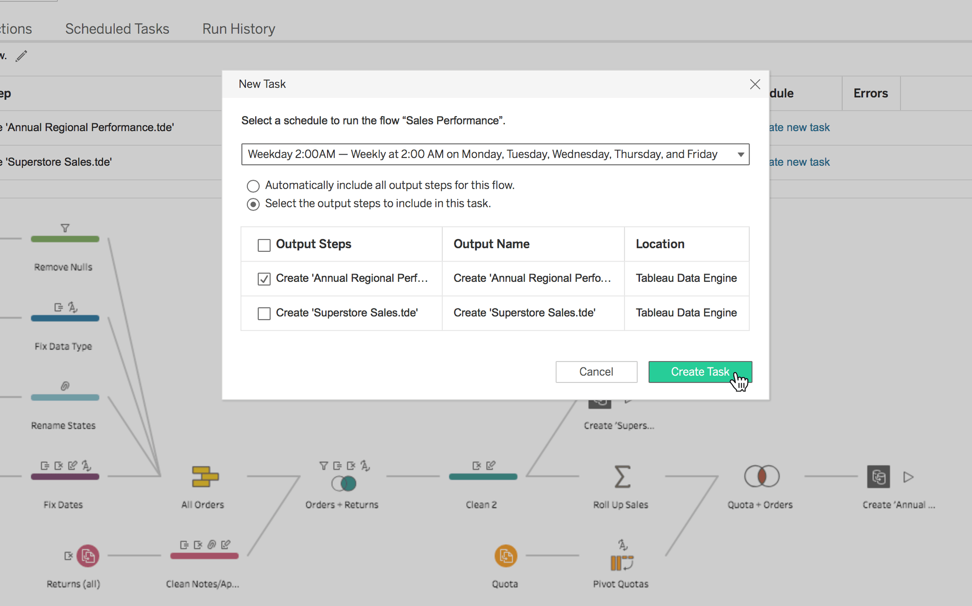 Schedule your flows with Prep Conductor