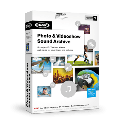 MAGIX Photo & Videoshow Sound Archive